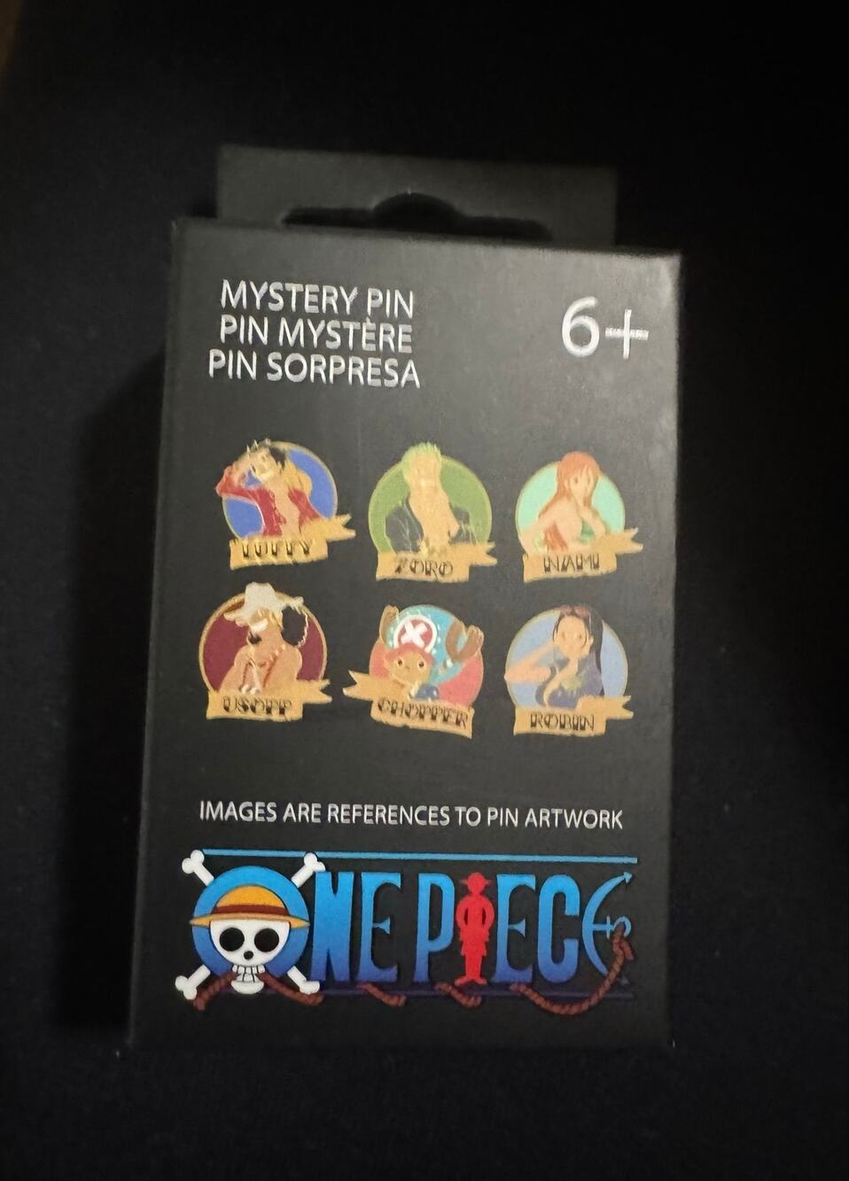 Loungefly One Piece Circular Mystery Blind Box Pins NIB
